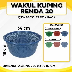Wakul Kuping Renda 20