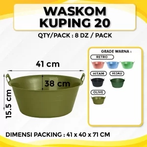 Waskom Kuping 20