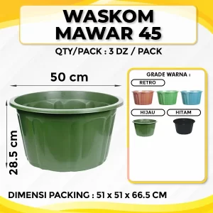 Waskom Mawar 45