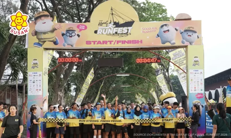 Susan Plastic Houseware Ikut Meramaikan Cap Kapal RunFest 2026 sebagai Sponsor Event