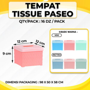 Tempat Tissue Segi Paseo