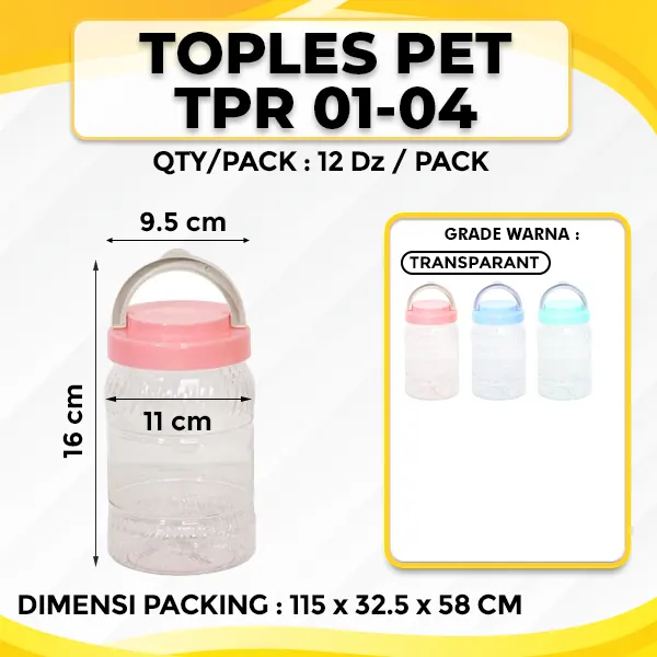 Toples PET TPR 01-04