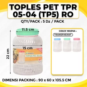 Toples PET TPR 05-04 (TP5) RO