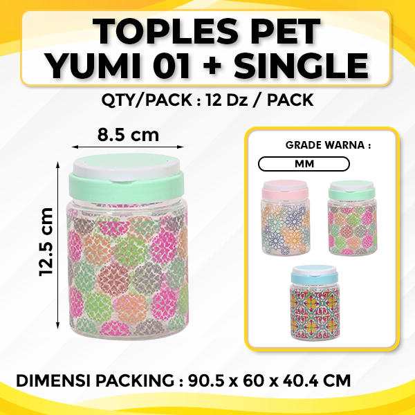 Toples PET Yumi 01 + Print Single